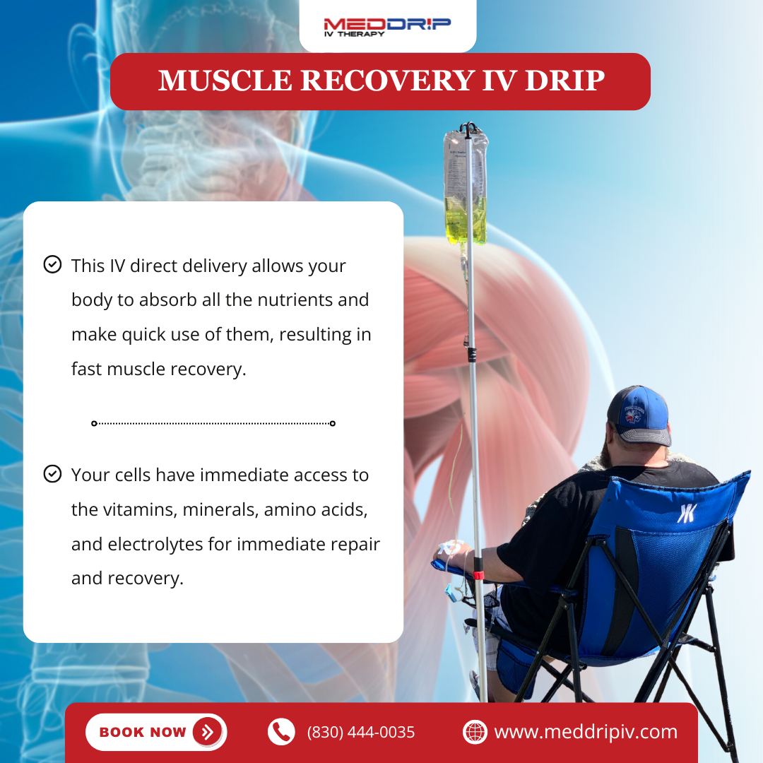 What Exactly Is a Muscle Recovery IV Drip?
