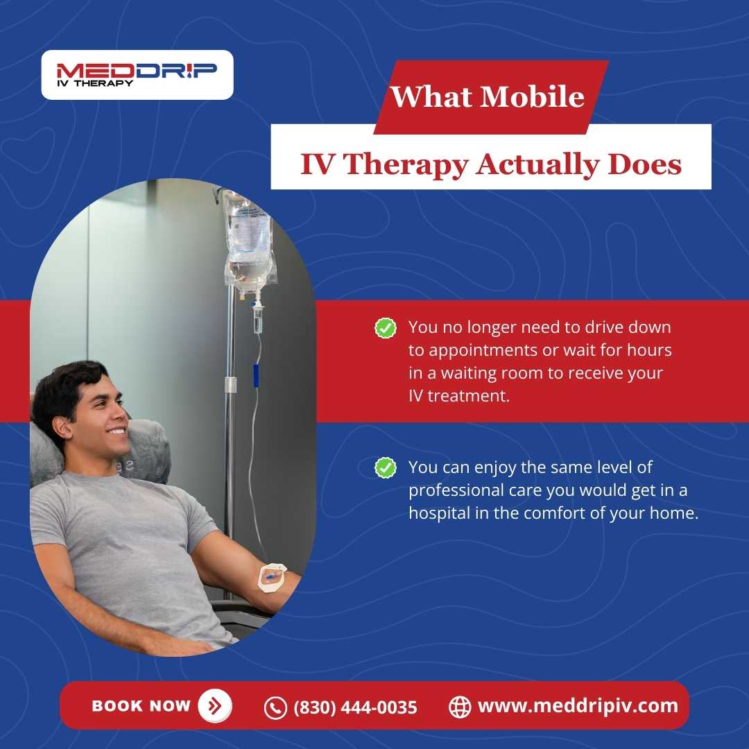 What Mobile IV Therapy Actually Does