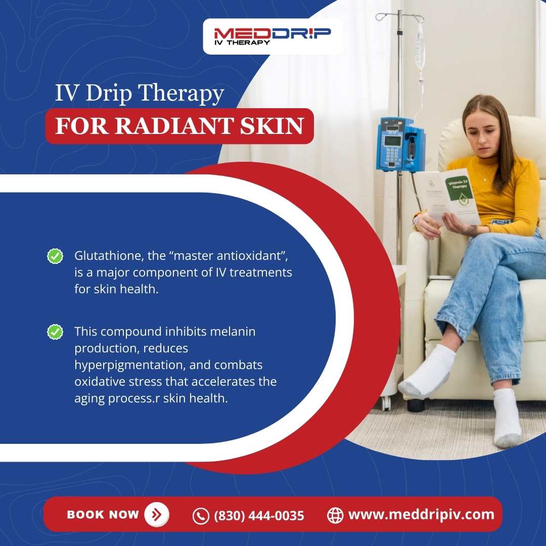 IV Drip Therapy for Radiant Skin