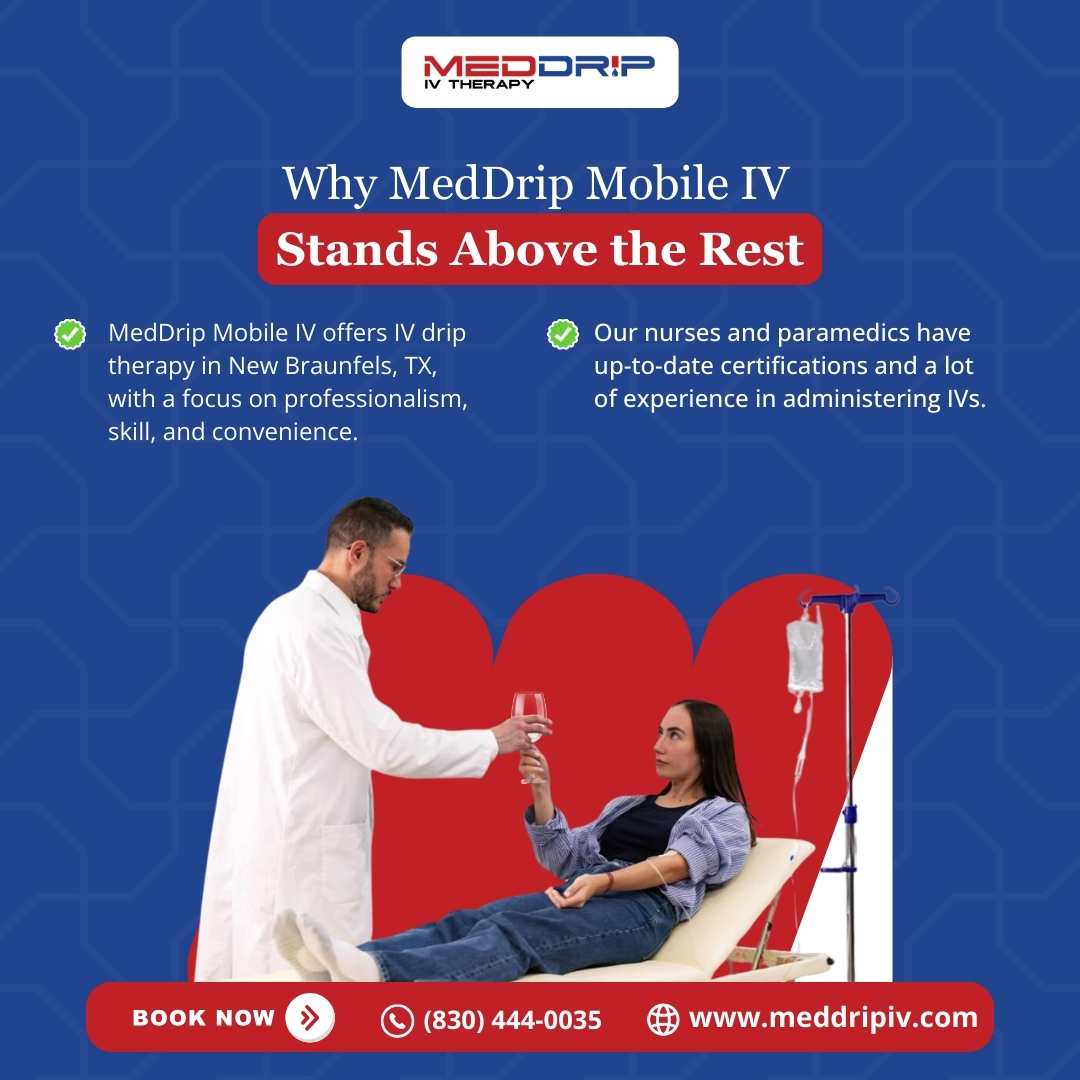 Why MedDrip Mobile IV Stands Above the Rest