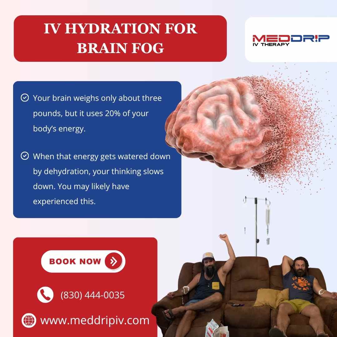IV Hydration for Brain Fog in New Braunfels, TX