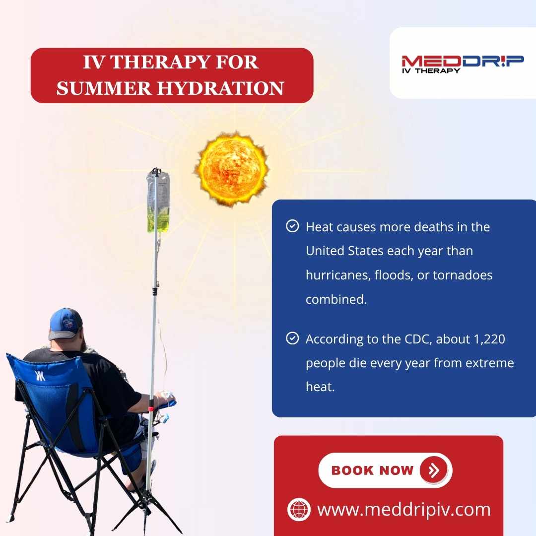 IV Therapy for Summer Hydration in New Braunfels, TX